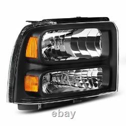 05-07 Ford F250 F350 Punisher Black Ops Package Grille Headlights Blackout Kit