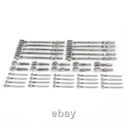 1/8 Cable Railing 316 Stainless Steel Kit 36Height Wood Kit Quick Installation