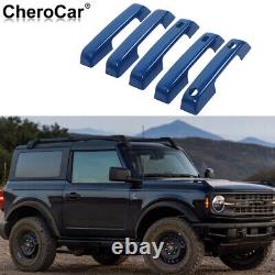 11PCS Full Whole Kit Cover Trims Accessories For Ford Bronco 2021-2023 Bllue