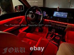 12-Color Interior Door Ambient Light for BMW 7 5 series F10 F11 F18 F02 2012-17