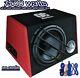 12inch Active Amplified Subwoofer Bass Box 1500watts Easy Install+ Wiring Kit