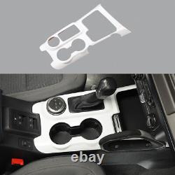 14x White Interior Steering Wheel Dashboard Trim Cover Kit For Ford Bronco 2021+