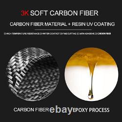 16Pcs Carbon Fiber Interior Full Kit Cover Trim For 2013-2017 Honda Accord Coupe