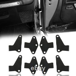 16Pcs Factory Replacement Body Door Hinge Kit for Jeep Wrangler 2007-2018 JK