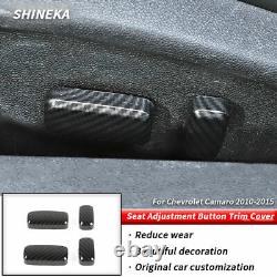 18x Full Interior Set Dash Decor Panel Cover Trims Kit For Chevry Camaro 2012-15