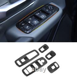 19x Interior Decoration Cover Trim Kit Accessories For Dodge Ram 1500 2019-2020