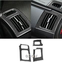25Pcs Carbon Fiber Interior Full Kit Set Cover Trim For Toyota Prius 2012-2015