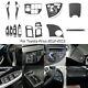 25pcs Carbon Fiber Interior Kit Set Cover Panel Trim For Toyota Prius 2012-2015