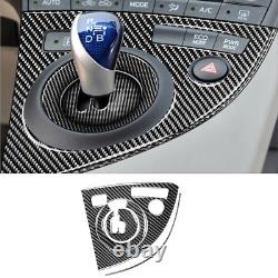 25Pcs Carbon Fiber Interior Kit Set Cover Panel Trim For Toyota Prius 2012-2015