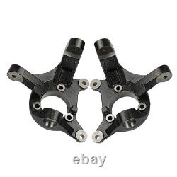 2PC 3 Lift Spindles Knuckles For Chevy 2007-2016 Silverado GMC Sierra C1500 2WD