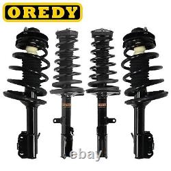 2x Front + 2x Rear Struts for 1992 1993 1994 Toyota Camry 2.2L Sedan Only