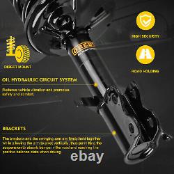 2x Front + 2x Rear Struts for 2012 2013 2014 Toyota Camry SE Only