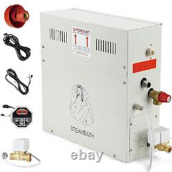 3/9KW Stainless Steel Steam Generator Kit Steaming Sauna Room With Self Draining