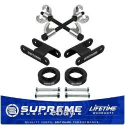 3 Front 2 Rear Lift Kit + Coil Compressor For 04-12 Chevy Colorado GMC Canyon