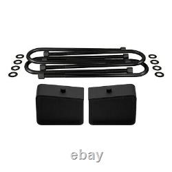 3 Front Spring Spacers 4 Tall Rear Blocks Lift Kit For 1997-2003 Ford F150 2WD