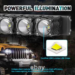 30 Round Driving Off Road LED Work Light Bar Spot Fog 12V For JEEP TOYOTA FORD