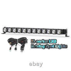 30 Round Driving Off Road LED Work Light Bar Spot Fog 12V For JEEP TOYOTA FORD