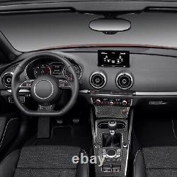 38Pcs Real Carbon Fiber Kits Full Interior Trim For Audi A3 S3 RS3 8V 2013-2019
