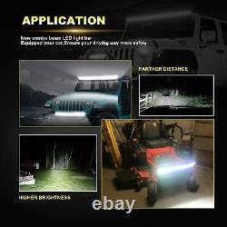 42Inch LED Light Bar +22/24 +4 PODS Combo Kit For OffRoad Jeep ATV SUV 4WD UTE