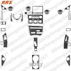 44Pcs Real Carbon Fiber Kits Whole Interior Trim Cover For Nissan GT-R R35 08-16