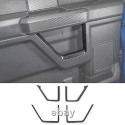44x Carbon Full Set Interior Decoration Bezel Cover Trim Kit For Ford F150 15-20