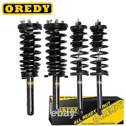 4PC Front Rear Struts Assembly for 1998-2002 Honda Accord 1999-2003 Acura TL CL