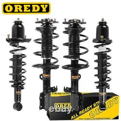 4PC Front Rear Struts Assembly for 2003 2004 2005 2006 2007 2008 Toyota Corolla