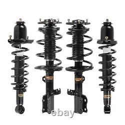 4PC Front Rear Struts Assembly for 2003 2004 2005 2006 2007 2008 Toyota Corolla