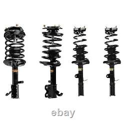 4PC Full Set Front & Rear Struts Assembly for 1993 2002 Toyota Corolla