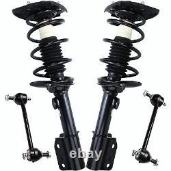 4PC Rear Struts + Sway Bar Links End for 2000-2011 Chevy Impala Olds Intrigue