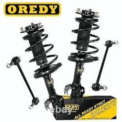 4PCs Front Struts & Sway Bar Links Kit for 2012 2013 2014 2017 Toyota Camry