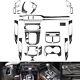 50pcs For Mazda Cx-9 Carbon Fiber Full Kits Interior Cover Trim Set