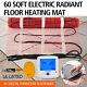 60 Sqft Electric Tile Radiant Warm Floor Heating Mat Kit Easy Install 120v