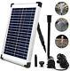 610 L/h Solar Panel Fountain Submersible Water Pump Kit Filter Pool Garden Pond