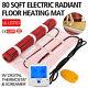80 Sqft Electric Tile Radiant Warm Floor Heat Mat Kit Easy Install Living Room