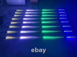 8PCS 6.5 Feet Double Row Color CHASING Underglow Light Strips Slingshot SLR 2022