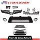 9 Pcs For 18-20 Toyota Sienna Se Front Upper Lower Grille Foglight Bracket Kit