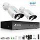 A-zone Home Security System Hd Camera Kit 4 Channel Easy Install High Resolution