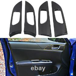 ABS Carbon Fiber Interior Accessories Kit Cover For Subaru WRX / WRX STI 08-14