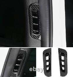 ABS Carbon Fiber Interior Accessories Kit Cover Trim For Dodge Durango 2011-2020