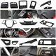 Abs Carbon Fiber Interior Accessories Kit Trims For Chevrolet Corvette C7 14-18