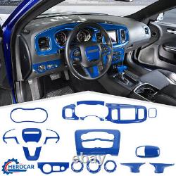 ABS Steering Wheel Accessories Trim Cover Trim Full Kit For Dodge Charger 2015+