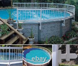 Above Ground Swimming Pool 24 Height Resin Safety Fence Choose Kit Size