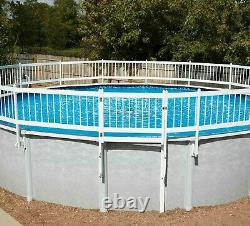 Above Ground Swimming Pool 24 Height Resin Safety Fence Choose Kit Size