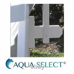 Aqua Select Above Ground Swimming Pool Resin Safety Fence (Various Kits)