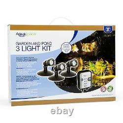 Aquascape LED Pond & Landscape Spotlight Light Kit 3-Watt (G2) 84030