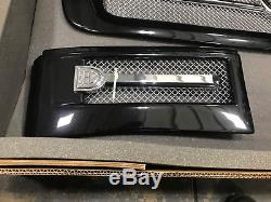 Asanti Mesh Side Fender Vent Grill Grille Range Rover L322 Black Chrome
