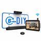 Auto-vox Solar 1 Wireless Rear View Backup Camera Kit 5 Mins Diy Easy Install Us