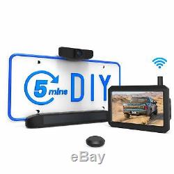 Auto-Vox Solar 1 Wireless Rear View Backup Camera Kit 5 Mins DIY Easy Install US