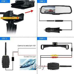 Auto Vox T1400 Upgrade Wireless Backup Camera Kit, Easy Installation With No Wir